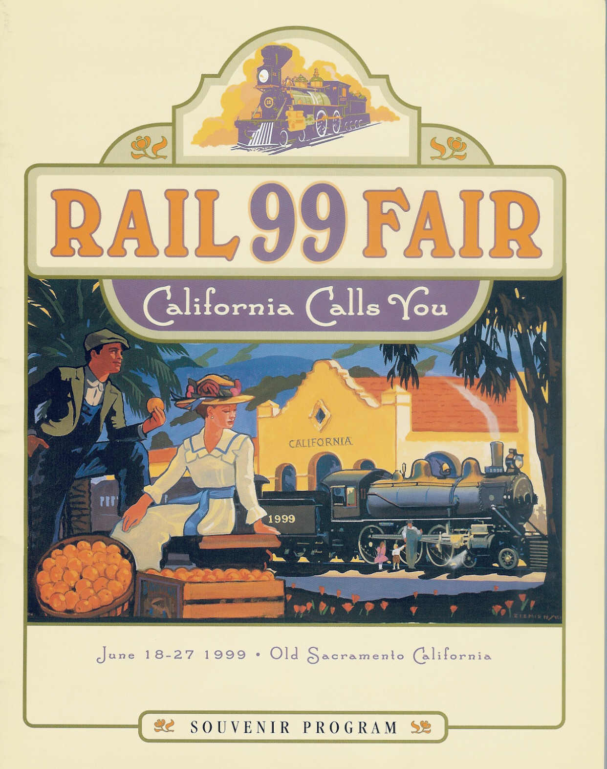 RailFair99 ©1999 California State Railroad Museum & David Ziemienski