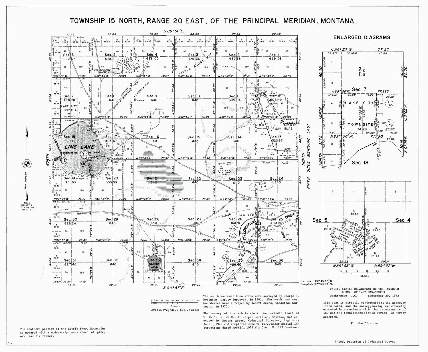 find by township range